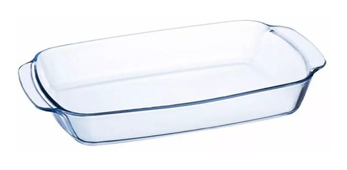 Fuente Refractaria Rectangular 1.9l Pyrex Vidrio Templado