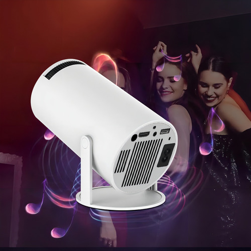 Smartprojetor Home Cinema 4k Projetor Android 11.0 Resolução 4k Hd Bluetooth Hdmi Wifi Branco