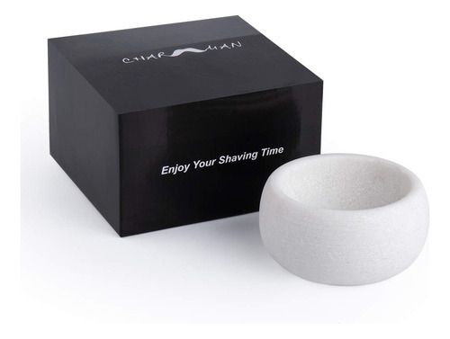 Jabn De Afeitar Y Tazn De Crema Para Hombres, Piedra De Mrmo