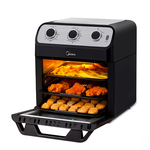 Fritadeira Sem Óleo Ovenfryer 12l Midea Ffa20p1 110v Preto