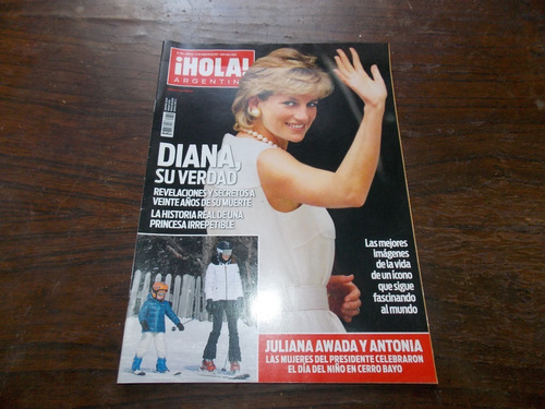 Revista Hola Argentina 354 Lady Di 23/8/2017 