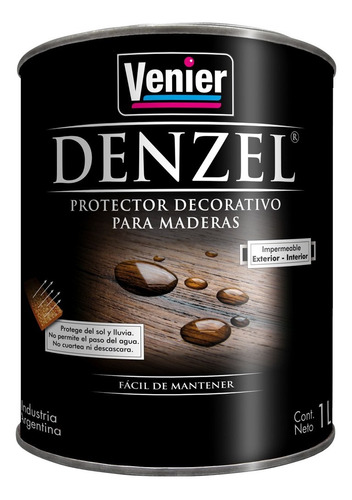 Pintura Protectora De Madera Protector Venier Denzel De 1l