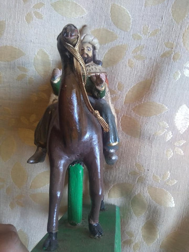 Imagen 2 de 3 de Antiguo Rey Mago Nacimiento Navidad Misterio Religioso