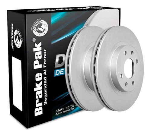 Discos De Freno Brake Pak  Para Renault Clio Fase I 1.4