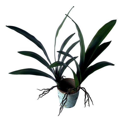 24 Folhagem Ornamental Artificial Folhas De Orquídea Atacado | Frete grátis