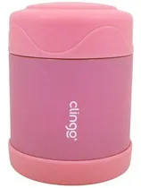 Comprar Pote Termico Infantil Interior Aço Inox 330ml Clingo Cor Rosa Liso