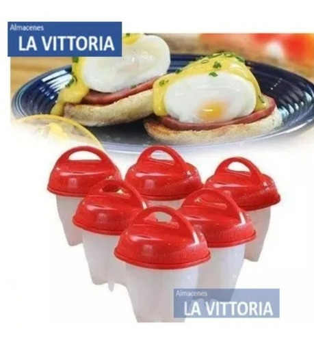 Imagen 3 de 4 de Moldes Para Cocinar Huevos Silicone Egg Boil