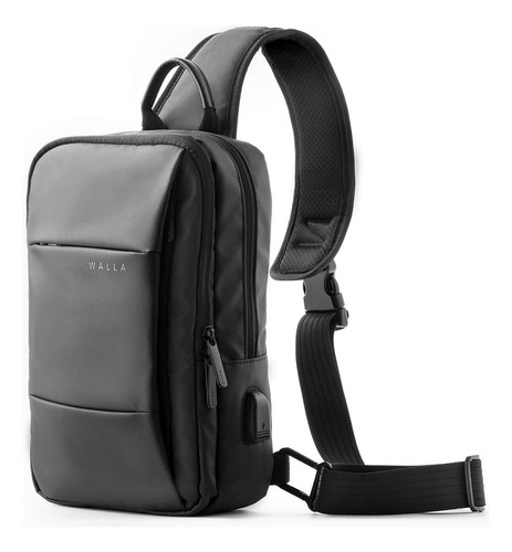 Imagen 5 de 10 de Mochila Walla Apex Sling Bag Bandolera Urbana Viaje Cruzada