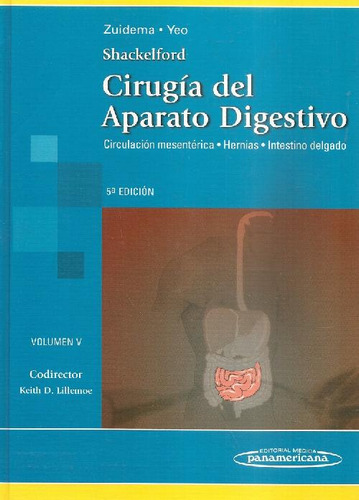 Libro Cirugía Del Aparato Digestivo - Volumen V De James F S