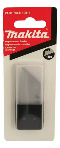 Cutter De Hoja Fija Makita E-10914 Color Plateado - 1 Unidad