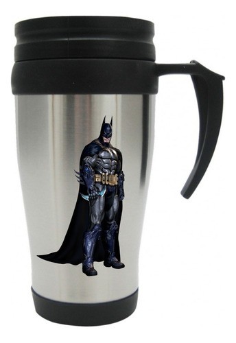 Vaso Viajero Metalico Batman Ak Mugs 