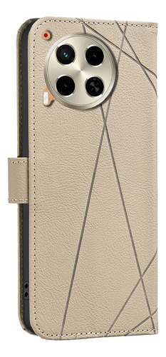 Funda Para Tecno Camon Series Flip Leather Wallet Case