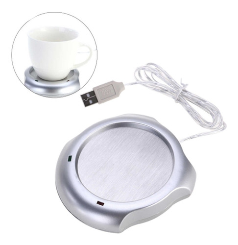 Calentador Termico Cafe Taza Usb Hub Pc Computadora Laptop