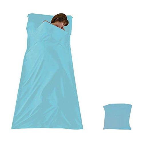 Sleeping Bag Liner Cotton Lightweight Travel Camping Sleep B