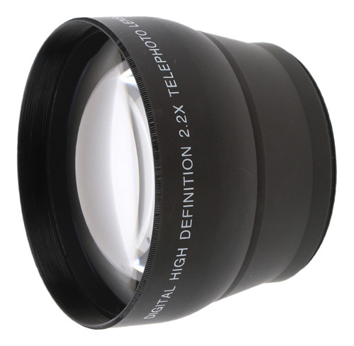 Imagen 8 de 9 de Teleconvertidor Teleobjetivo De 58mm 2.2x Para Cámaras