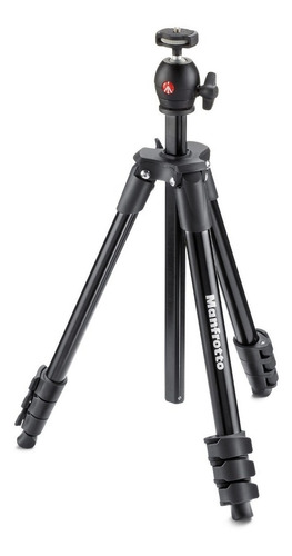 Imagem 2 de 10 de Tripé Manfrotto Mkcompactlt-bk - Compact Light Com Ball Head