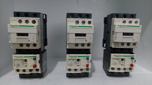 Contactor Schneider Lc1d18f7 De 32a Con Bobina De 110 Vca