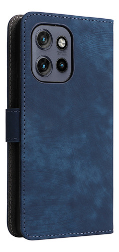 Funda Tipo Cartera Para Motorola Edge 50 Neo 5g/s50 5g, Funda De Piel Con Tapa, Tarjetero, Soporte Protector De Muñeca