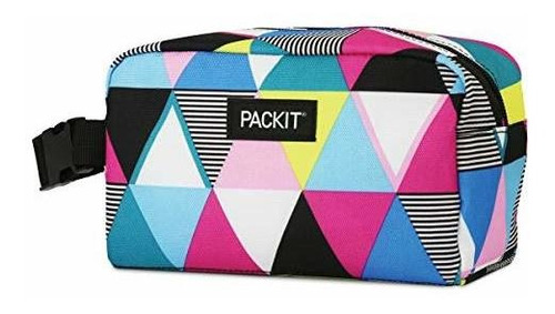 Caja De Merienda Congelable Packit Amz-sx-tst, Rayas Triangu