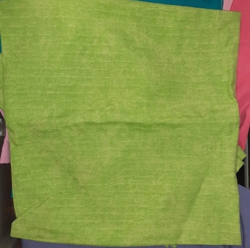 Almohadones Verde Manzana De 40 X 40 Cm, Lote X 3 Oferta 