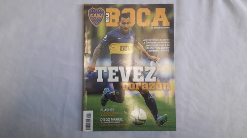 Revista Antigua Deportiva * Solo Boca * N° 58 Futbol Tevez