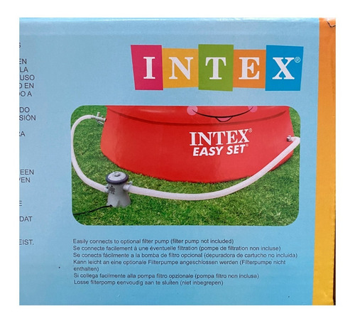 Alberca Piscina Easy Set Aro Inflable Cangrejo Intex
