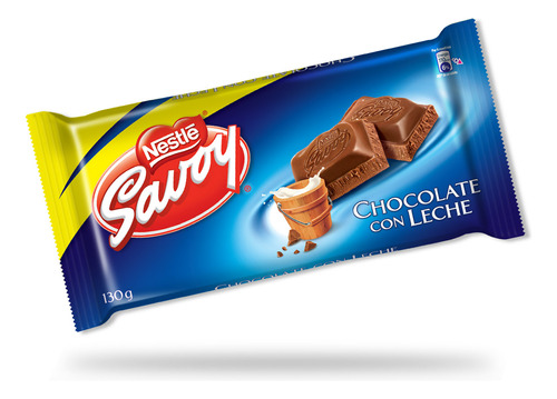 Chocolate Con Leche Savoy 130gr
