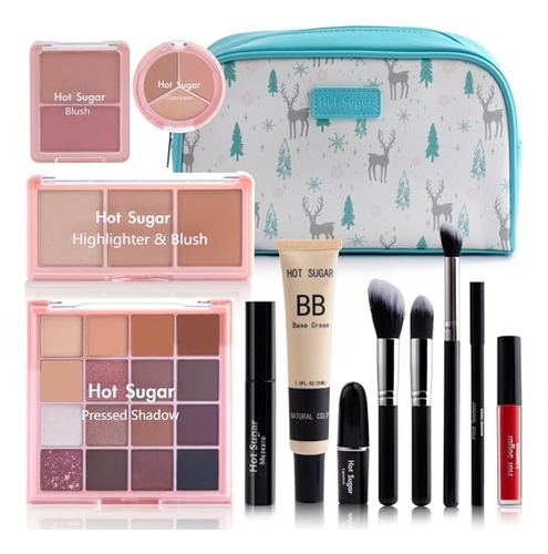 Kit De Maquillaje De Viaje Todo En Uno Kit De Maquillaje Par