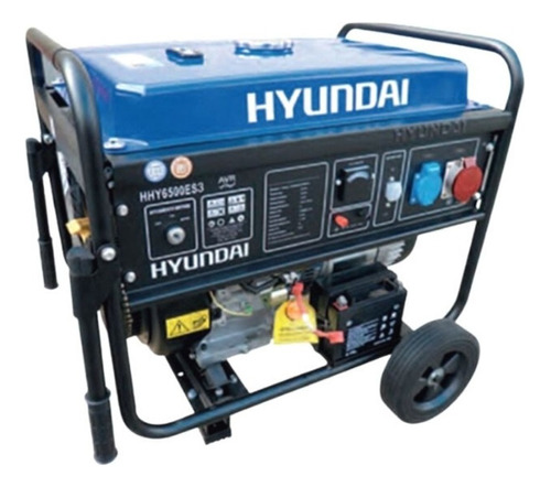 Planta Hyundai Hyld6000cl 5500watt Máx. Arranque Eléctrico