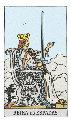 Cartas Tarot Rider A E Waite Edición Azul En Español + Funda