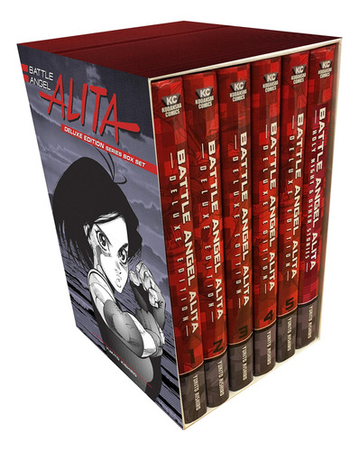 Libro Battle Angel Alita Complete Series Box Set Original