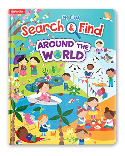 Book : My First Search And Find Around The World-a Perfect,