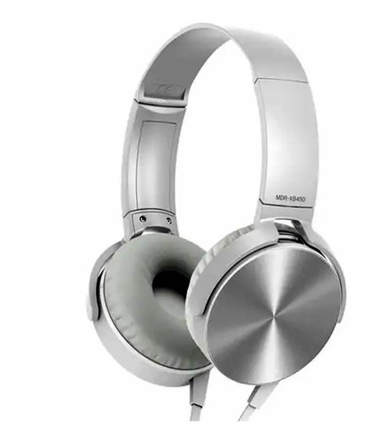 Audífonos En Diadema Extra Bass Mdr-xb450ap Blanco