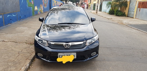 Imagem 7 de 8 de Honda Civic 2012 1.8 Lxs Flex Aut. 4p