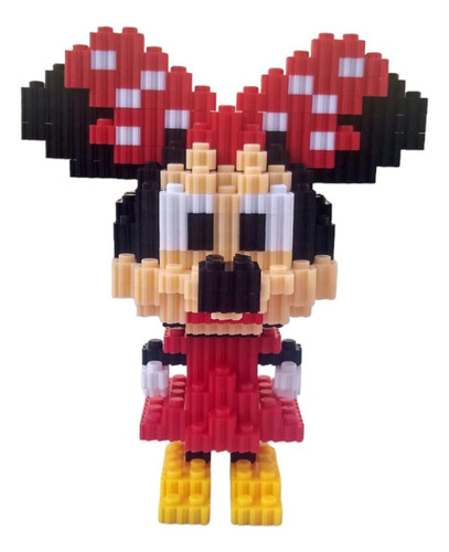 Mini Bloques Para Armar Minnie 827 Piezas Funko Lego