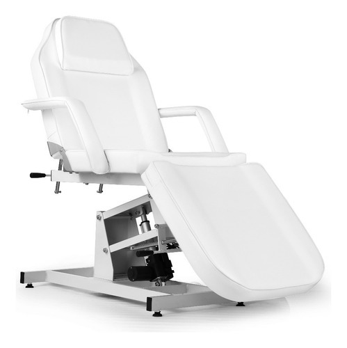 Cadeira Maca Poltrona Super Luxo De Estetica Reclinavel Cor Preto 110v