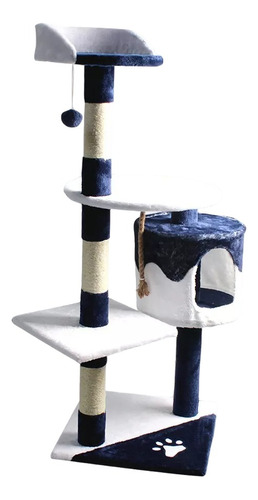 Torre Rascador Tres Niveles Para Gatos Juego