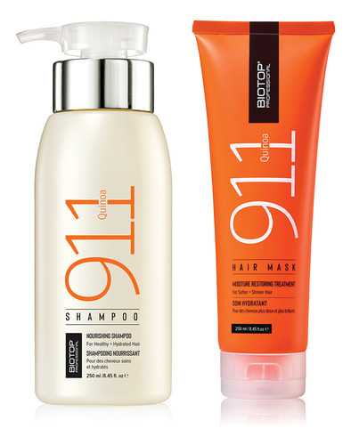 Kit Hidratación Shampoo + Mascarilla 911 Biotop