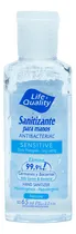 Comprar Alcohol gel Life Quality Alcohol Sanitizante en Gel en botella fragancia a neutra con dosificador 65 ml 57 g