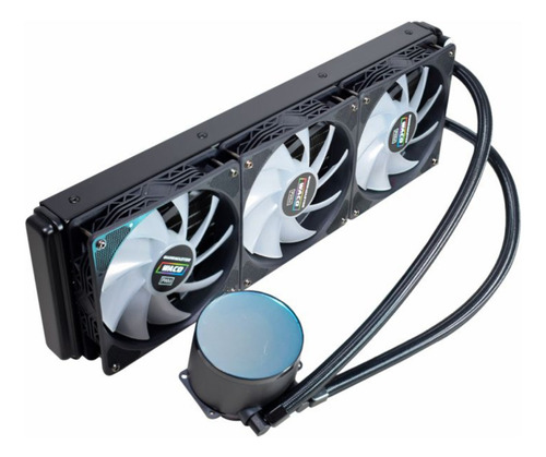 Watercooler Para Desktop Amd Intel 360mm Preto Rgb 3 Fans
