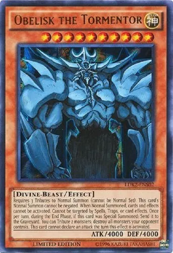 comprar Obelisco El Atormentador Ldk2 Ultra Raro Yugioh