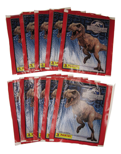 Álbum Jurassic World (usado Con 31 Lam) + 10 Sobres