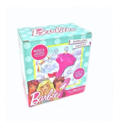 Burbujero Magico De Barbie Trompeta Faydi Juguete Dreamtopia