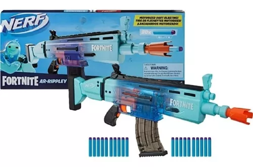 Lançador Nerf Fortnite Metralhadora Scar Ar Rippley - Hasbro em Promoção é  no Buscapé