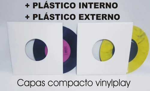 50 Capas Disco Vinil Compacto+plástico Colecionador  Raro 