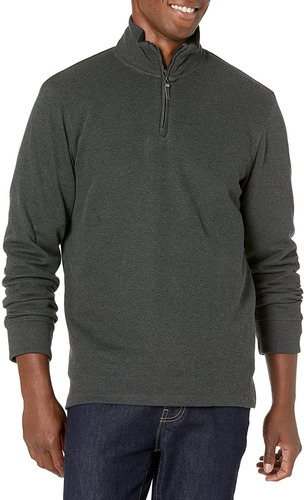 Amazon Essentials Men's Quarter-zip French Rib Sweater 