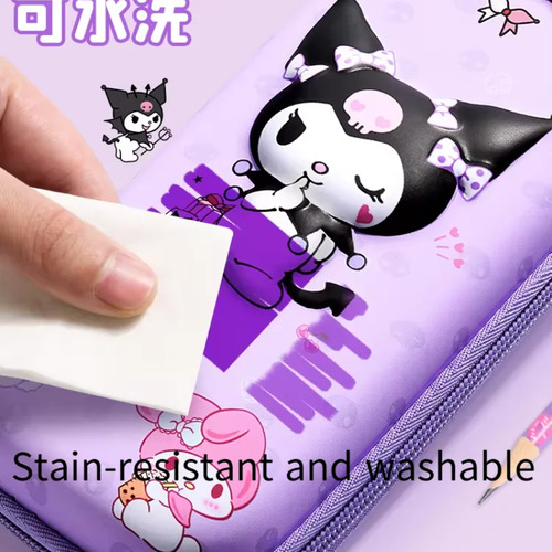Estuche Para Lápices Kuromi Melody Cinnamoroll Con Dibujos A