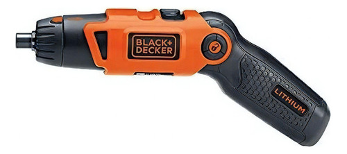 Destornillador Recargable Black & Decker Li2000 3.6 Voltios Color Orange/Black
