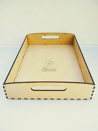 Bandeja 20x30 Kit 10u - Mdf / Fibrofacil