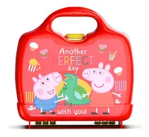 Comprar Lonchera Rigida De Peppa Pig Nombre Del Diseño Peppa Pig Color Rojo